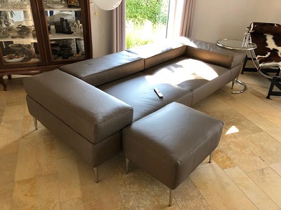 Italienische Ledersofa Duplex