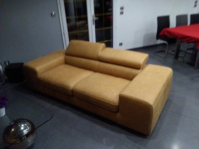 Italienische Ledersofa Arena