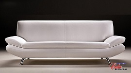 Ledersofa Biancaneve