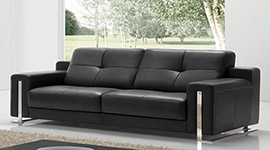 Ledersofa Boston