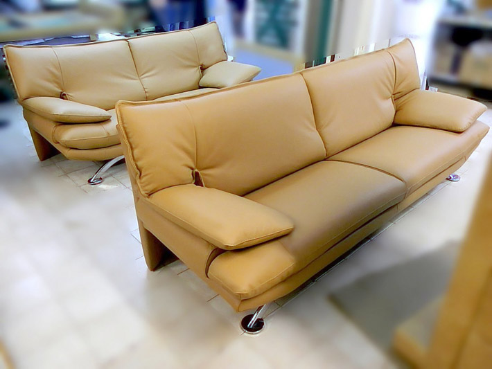 Ledersofas im Angebot Brooklyn