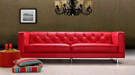 Ledersofa Cartier