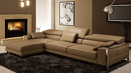 Ledersofa Ercole