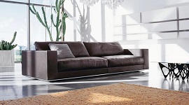 Ledersofa Formentera