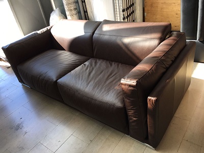 Italienische Ledersofa Fox