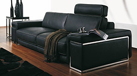 Ledersofa Torino